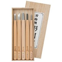 Juego de cuchillos para Juego de cuchillos para tallar, 5 piezas
