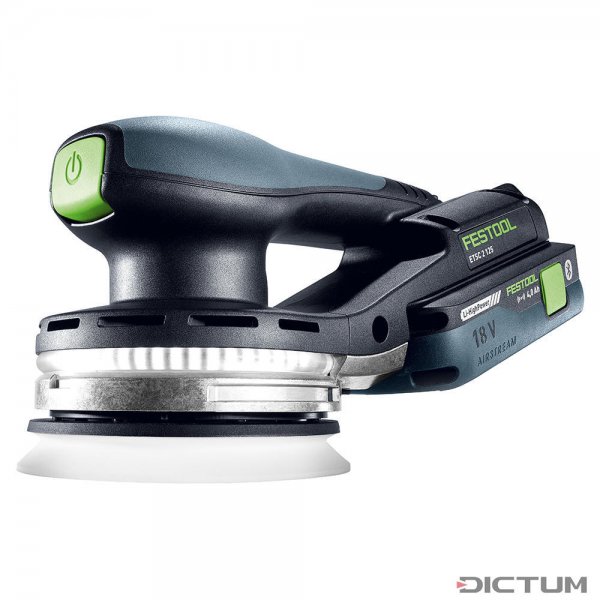 Festool Cordless eccentric sander ETSC 2 125 4,0 I-Plus
