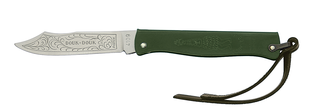 Douk-Douk, Green, Small, Western folding knives