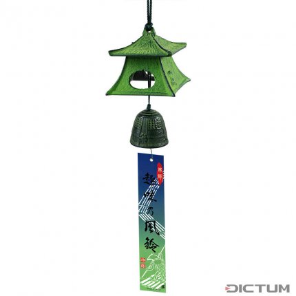 Campana de viento Dofu, verde