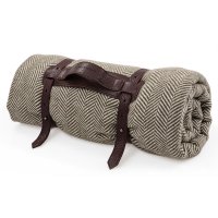 Blanket Carrying Strap, Cowhide, Brown
