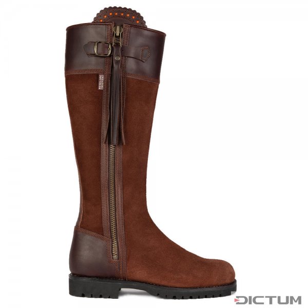 Penelope Chilvers Ladies Inclement Long Boots, Chestnut, Size 39