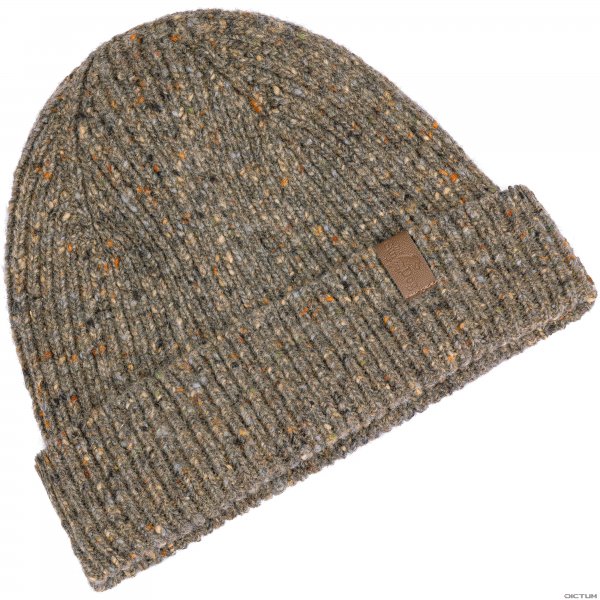 Knitted Donegal Hat, Olive
