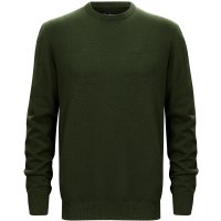 Sweter męski Barbour z Sweter męski Barbour z okrągłym dekoltem, bawełna pima, rifle green marl, r. XL