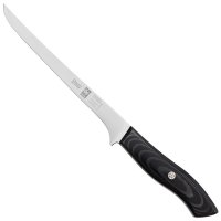 Филетировочный нож, льняная Микарта
