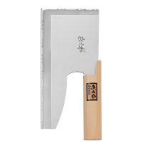 Cuchillo de cocina japonés para cortar fideos Soba Kiri
