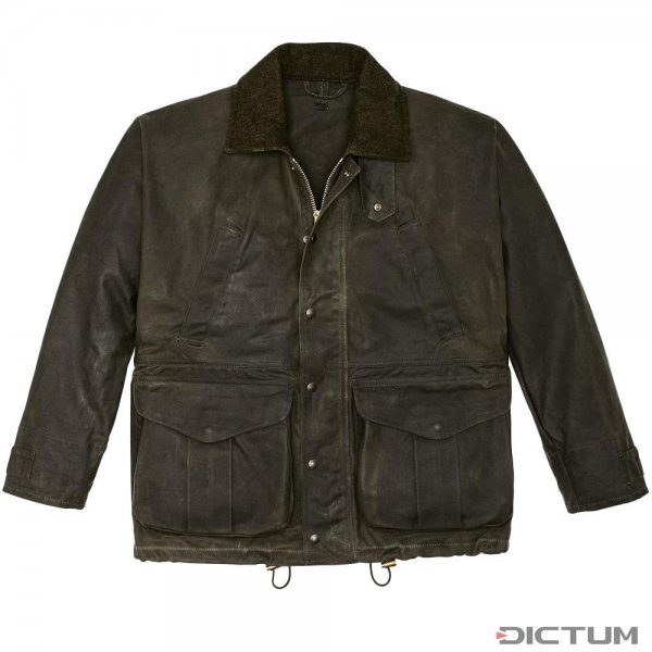 Filson Tin Cloth Field Jacket, Otter Green, Size XL