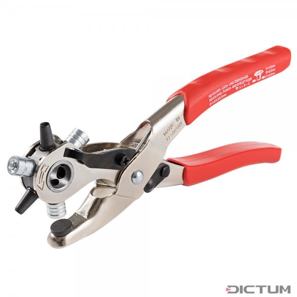 Revolving »Two in One« Hole and Eyelet Pliers