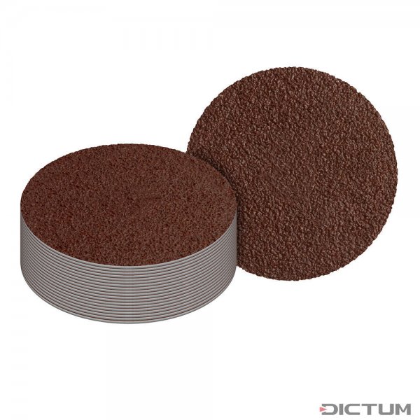 Arbortech Heavy Duty Velcro Sanding Discs, Ø 50 mm, 20 Pieces, Grit 240