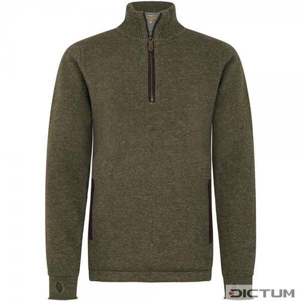 Dubarry »Morrisey« Ladies Zip Neck Sweater, Dusky Green, Size 34