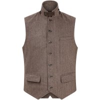 Men's tweed vest Men's tweed vest "Dandy", coffee, size 54