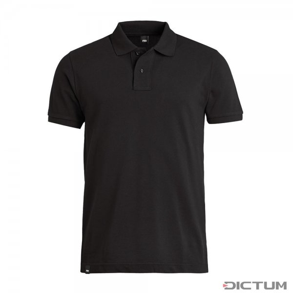 FHB Daniel Рубашка поло мужская, черный, размер XL