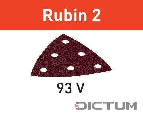 Festool Sanding disc STF V93/6 P180 RU2/50 Rubin 2, 50 Pieces