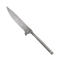 Rund-Erl Klingenrohling Rund-Erl Klingenrohling mit Kropf, Klingenlänge 70 mm