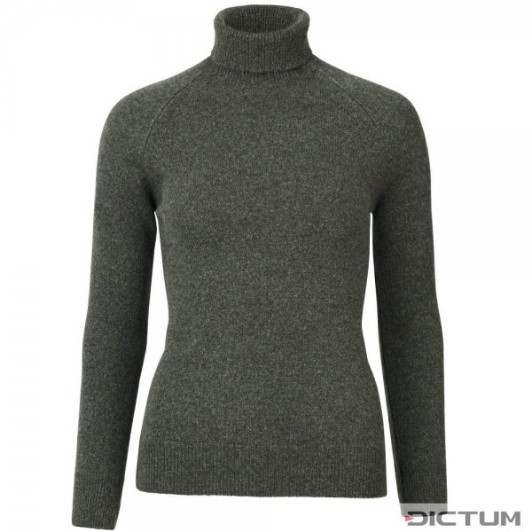 Suéter de cuello alto para mujer Laksen Westminster, loden, talla XL