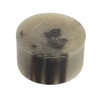 Cylindre en corne de buffle, veiné, Ø 30 x 20 mm
