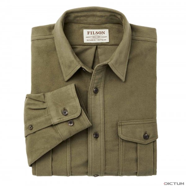 Filson Moleskin Seattle Shirt, Lovat, rozmiar XL