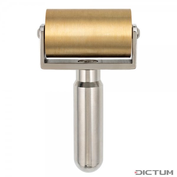 Profi Andruckrolle, Messing, Rollenbreite 65 mm