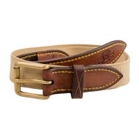 Els & Co. Gürtel Els & Co. Gürtel »Middelburg Elegance«, Leder/Canvas, Länge 80 cm