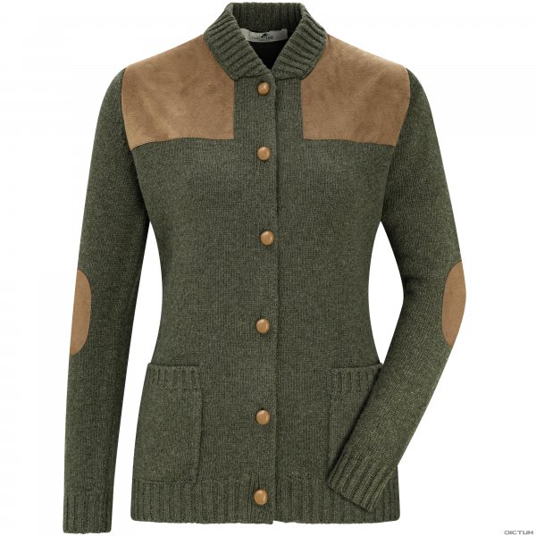 Damen Strickjacke »Roberta«, loden, Größe 36