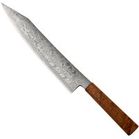 Cuchillo para carne y pescado, Fukaku-Ryu Hocho, arce, Gyuto