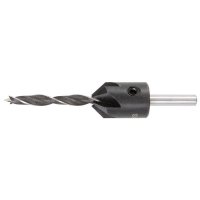 Fisch Wood Twist-Drill Bits with Add-on HSS Counterbore, Ø 3 mm
