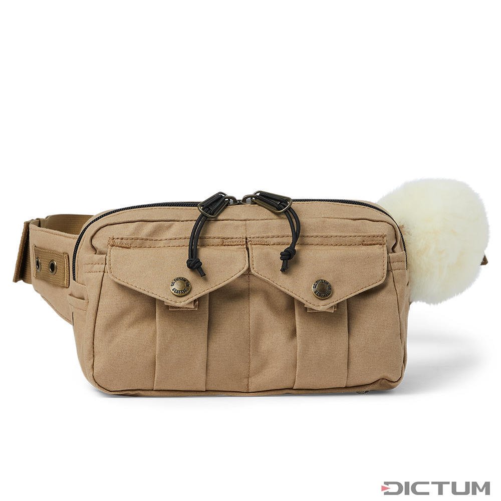 Filson Compact Fishing Waist Pack Dark Tan Backpacks Bags Dictum