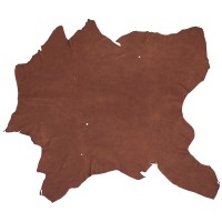Elk Leather, Dark Brown, Elk Leather, Dark Brown, 17-18 sq. ft.