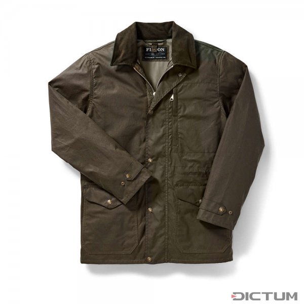 Filson Cover Cloth Mile Marker Coat, Otter Green, Größe XS