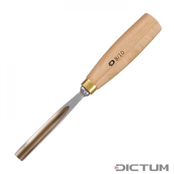 DICTUM Compact Sculpting Chisel, Sweep 8 / 10 mm