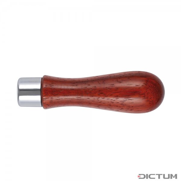 Precious Wood Handle, Slim Drop-shaped Design, Ferrule Diameter 15 mm