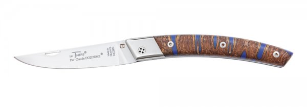 Couteau pliant Le Thiers RLT, Banksia, bleu