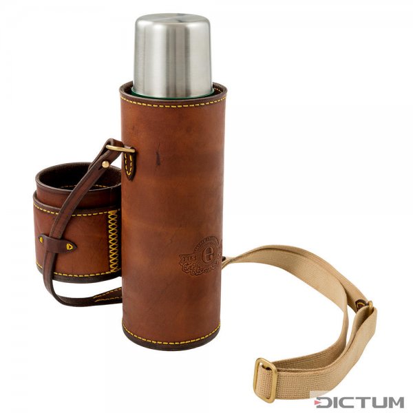 Els & Co. »Diepkloof« Insulated Flask and Leather Sleeve