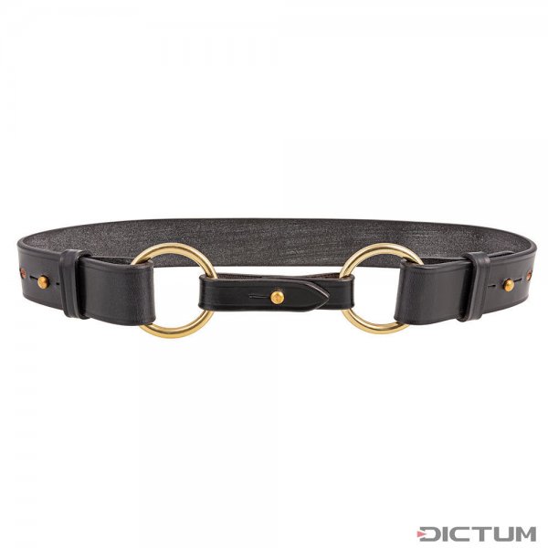Bridle Leather Belt »Aberdeen«, Black, 80 cm