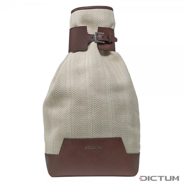 Athison plecak bawełniany, piaskowy/brązowy