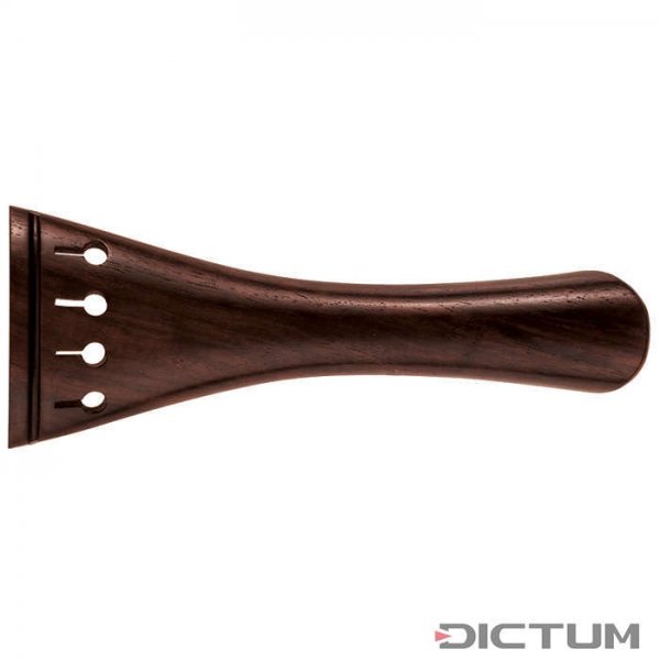 Tailpiece French Model, Rosewood, Solid, Viola, 127 mm