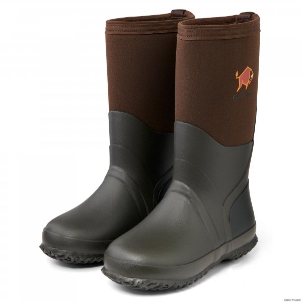 Gateway1 »Wetland Master Kids« Rubber Boots, 12 Inch, 7 mm, Dark Brown, 34 (4)