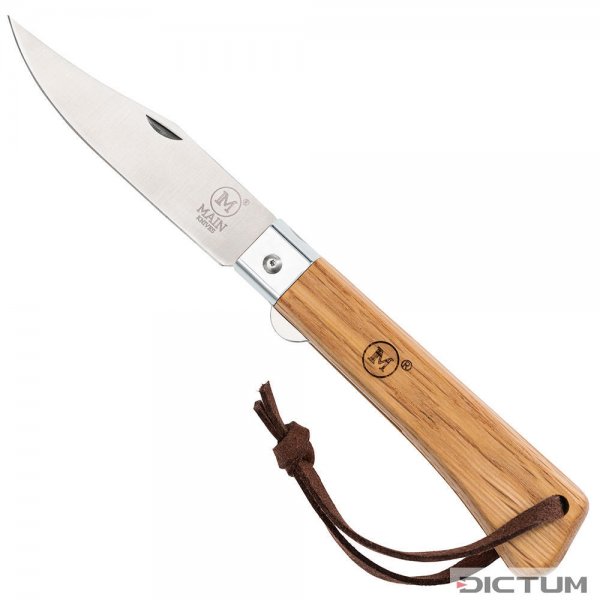 MAIN »Workers Line« Folding Knife, Clip Point, Oak