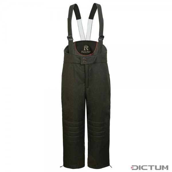 Pantalon d’affût en loden Rascher, Thinsulate 250 g/m², vert olive, taille 50