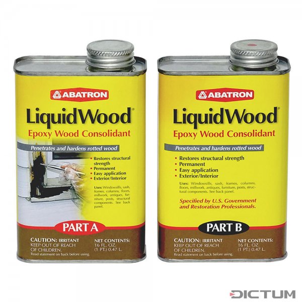 Consolidante epossidico Abatron LiquidWood, 950 ml