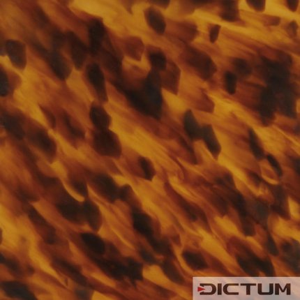Imitation Tortoise Shell Sheets, Yellow with Brown Pattern