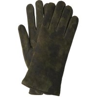 Gants femme TERNI, Gants femme TERNI, velours de chèvre, doubl. cachemire, verts foncés, taille 6,5