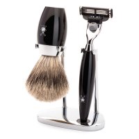 Mühle Rasierset »Kosmo«, Mühle Rasierset »Kosmo«, 3-teilig, Edelharz