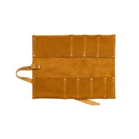 Sacoche roulable en cuir, Sacoche roulable en cuir, 6 compartiments