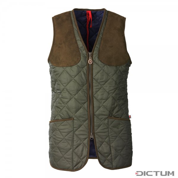 Laksen Ladies Quilted Vest »Cheltenham«, Olive, Size 36
