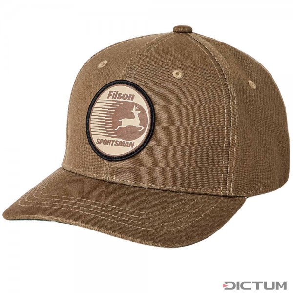 Filson Dry Tin Logger Cap, Marsh Olive