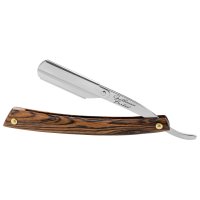Gentleman Barbier Rasiermesser mit Wechselklinge, Bocote