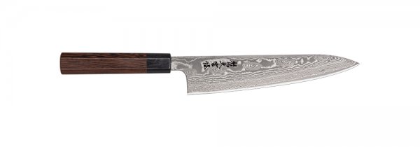 Cuchillo para pescado y carne, Bontenunryu Hocho, wengué, Gyuto, 240
