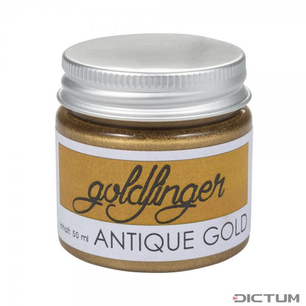 Паста Goldfinger Metallic, античное золото 