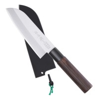 Saku Hocho, mit Saku Hocho, mit Holzscheide, Santoku, Allzweckmesser